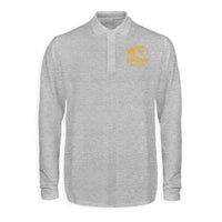 Thumbnail for Googles & Drone Pilot Designed Long Sleeve Polo T-Shirts