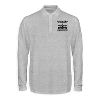 Thumbnail for Flying is Importanter Designed Long Sleeve Polo T-Shirts