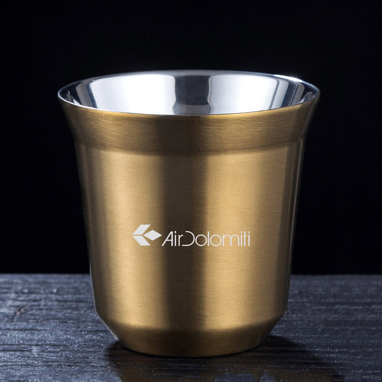 Air Dolomiti  Airlines Designed Double Wall Stainless Steel Coffee Mugs