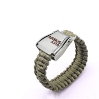Thumbnail for Airbus A319 & Text Designed Airplane Seat Belt Bracelet