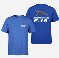 Thumbnail for The McDonnell Douglas F18 Designed Double-Side T-Shirts
