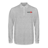 Thumbnail for Aviation Designed Long Sleeve Polo T-Shirts