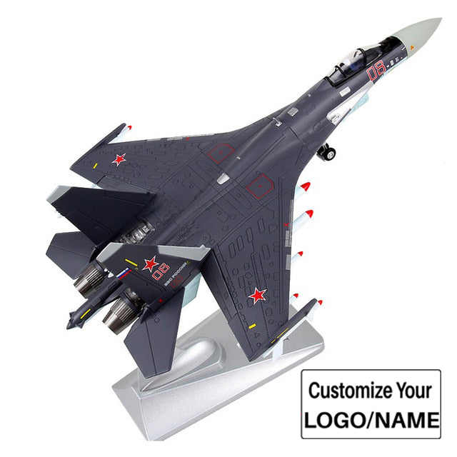 1/72 Scale Sukhoi Su-35 Flanker-E/Super Flanker Airplane Model
