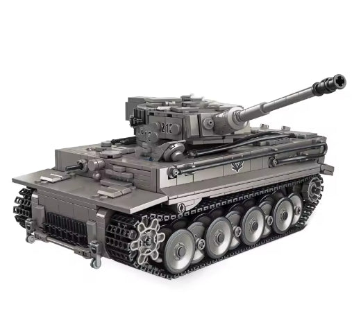1776PCS Tiger Heavy Tank Set Building Block Model