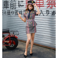 Thumbnail for Japanese and Korean Style Female Pilot & Aviator Jumpsuit for WOMEN (Halloween)