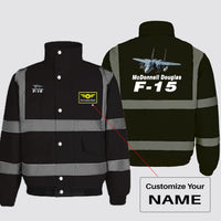 Thumbnail for The McDonnell Douglas F15 Designed Reflective Winter Jackets