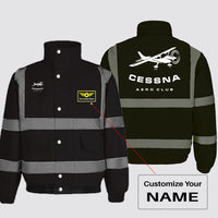 Thumbnail for Cessna Aeroclub Designed Reflective Winter Jackets