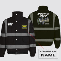 Thumbnail for Boeing 787 & GENX Engine Designed Reflective Winter Jackets