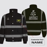 Thumbnail for Aircraft Mechanic Designed Reflective Winter Jackets