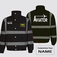 Thumbnail for Aviator Designed Reflective Winter Jackets