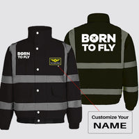 Thumbnail for Born To Fly Special Designed Reflective Winter Jackets