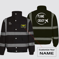 Thumbnail for Plane Crazy Designed Reflective Winter Jackets