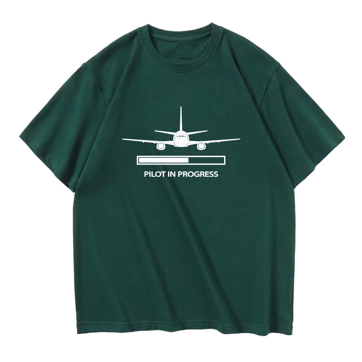 Pilot In Progress Designed Relax Fit T-Shirts