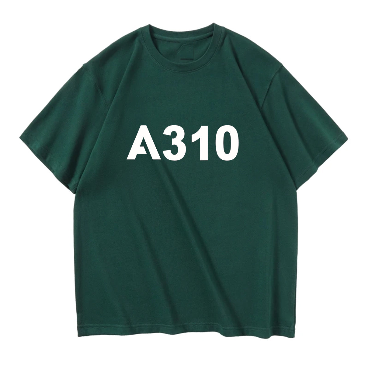 A310 Flat Text Designed Relax Fit T-Shirts