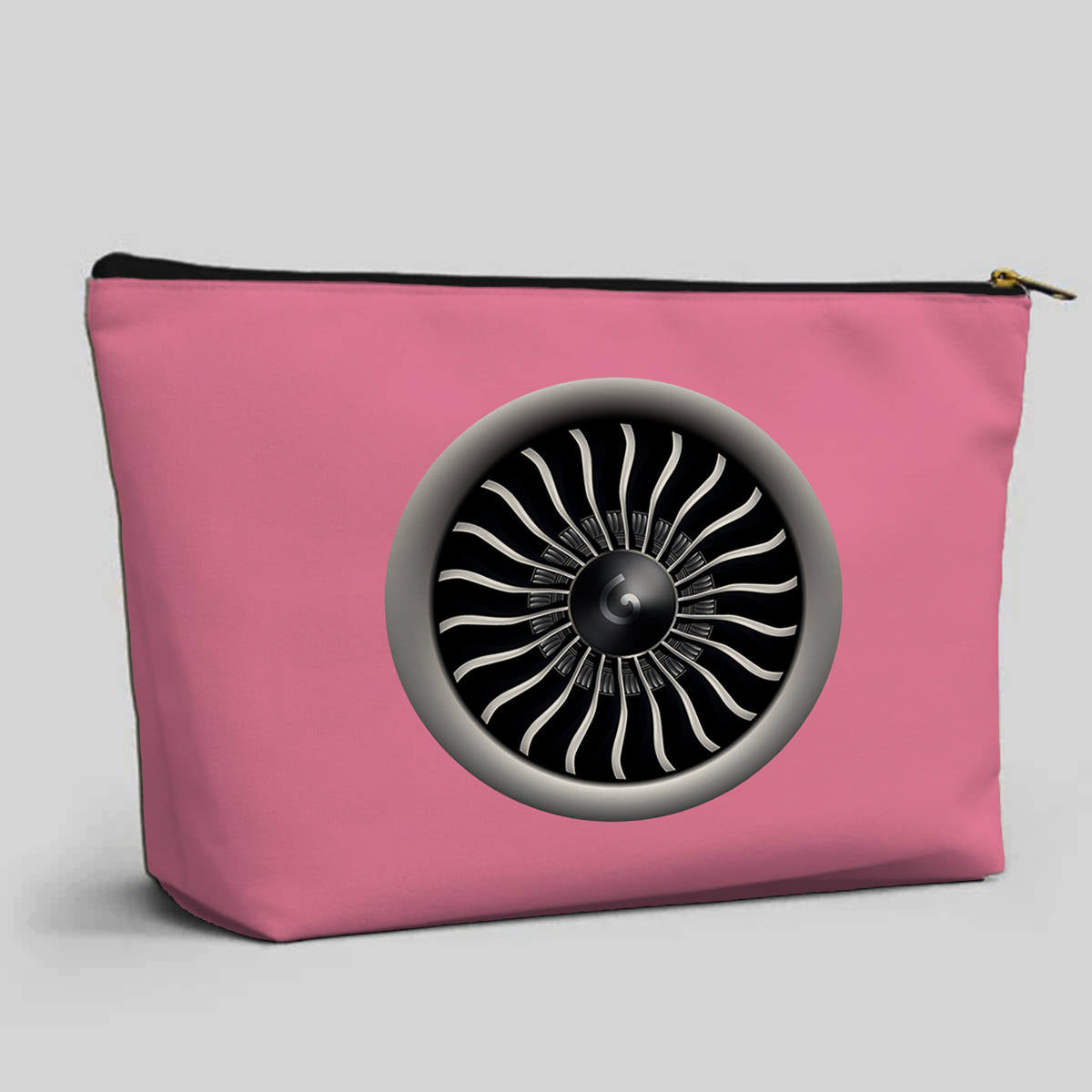 Super Cool Jet Engine Designed Zipper Pouch