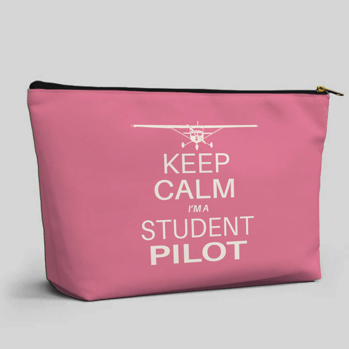 Student Pilot Designed Zipper Pouch