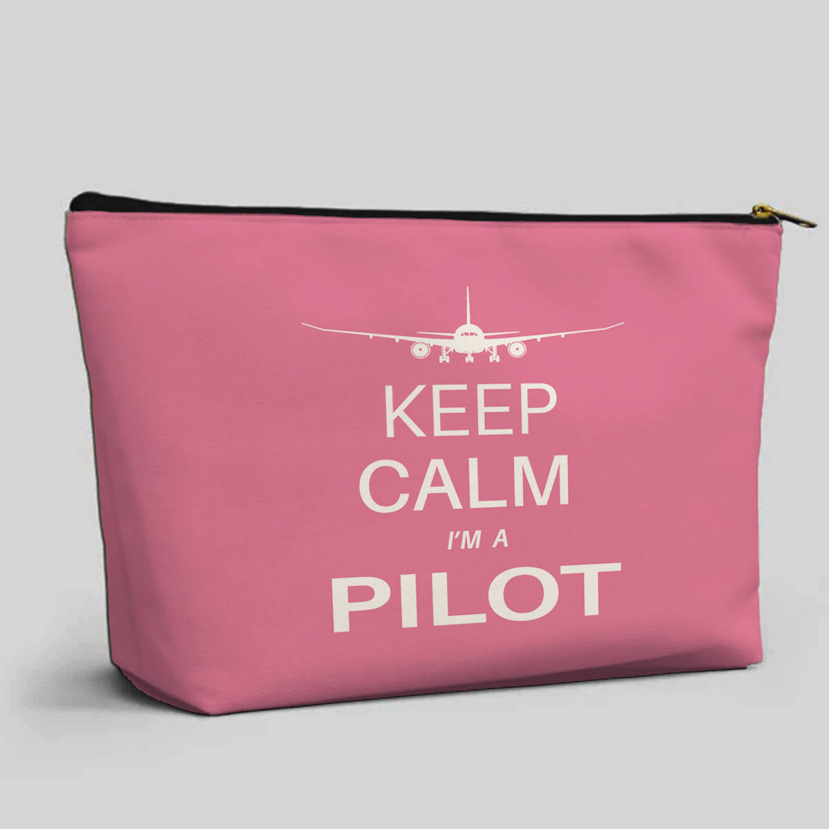 Pilot (777 Silhouette) Designed Zipper Pouch