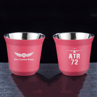 Thumbnail for ATR-72 & Plane Designed Double Wall Stainless Steel Coffee Mugs