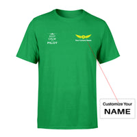 Thumbnail for Pilot (777 Silhouette) Designed Men T-Shirt
