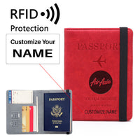 Thumbnail for AirAsia Designed Passport Cover Travel Wallet Passport Holder