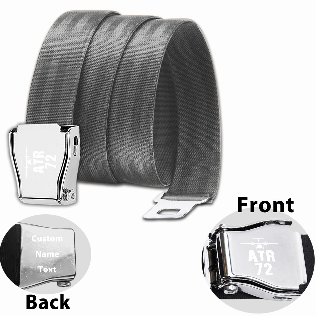 ATR-72 & Plane Designed Fashion Airplane Seat Belts