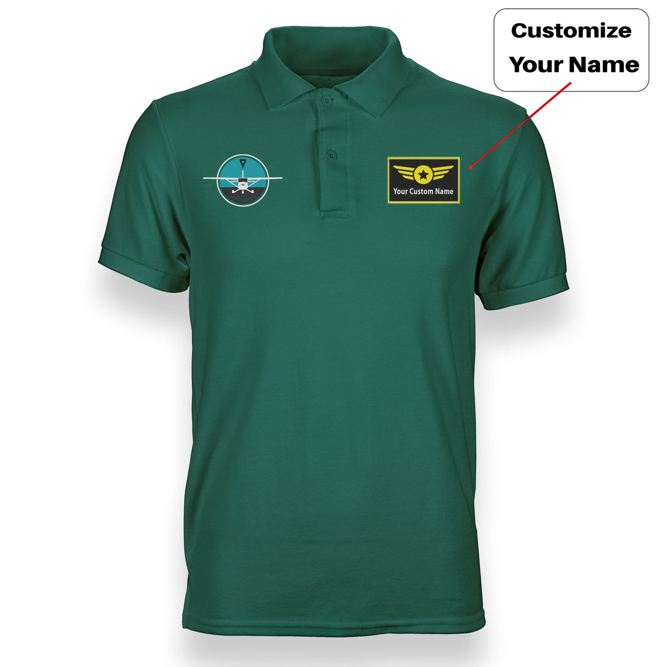 Cessna & Gyro Designed "WOMEN" Polo T-Shirts