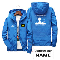 Thumbnail for Air Traffic Controllers - We Rule The Sky Designed Thin Windbreaker Jackets