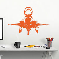 Thumbnail for Face to Face with Fighter Jet 35 Designed Wall Sticker
