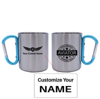 Thumbnail for %100 Original Aviator Designed Stainless Steel Outdoors Mugs