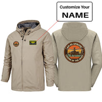 Thumbnail for Retro Apache AH-64 Designed Rain Jackets & Windbreakers