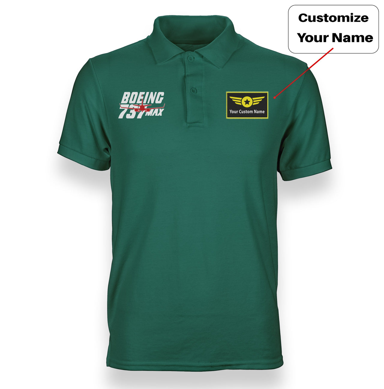 Amazing 737 Max Designed "WOMEN" Polo T-Shirts