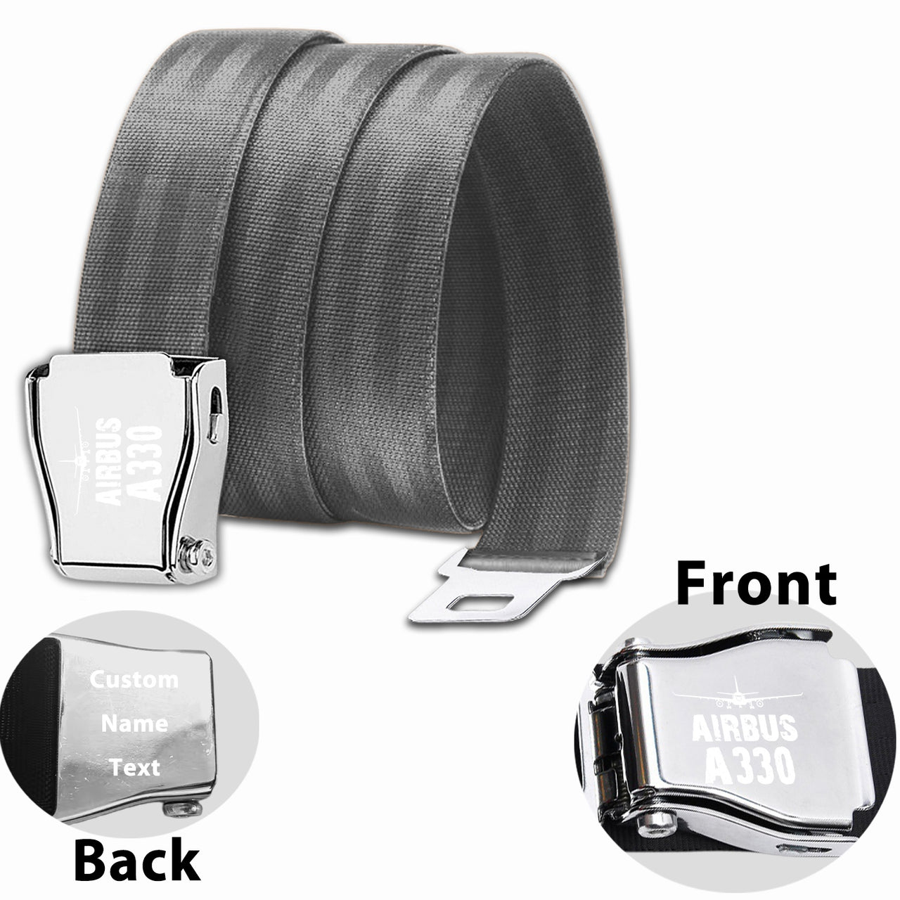 Airbus A321 & Plane Designed Fashion Airplane Seat Belts