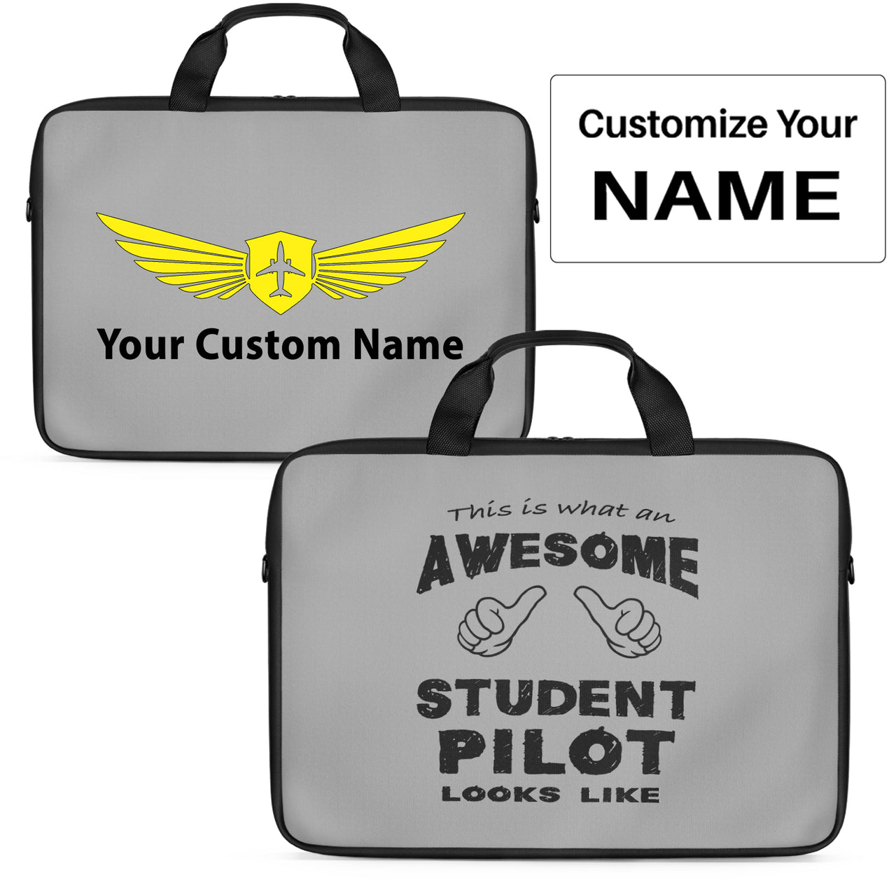 Student Pilot Designed Laptop & Tablet Bags