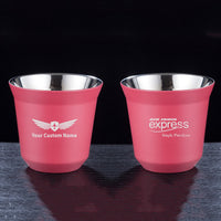 Thumbnail for Air India Express Double Wall Stainless Steel Coffee Mugs