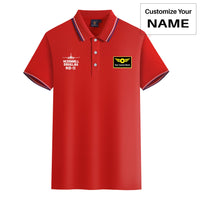 Thumbnail for McDonnell Douglas MD-11 & Plane Designed Stylish Polo T-Shirts