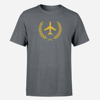 Thumbnail for Leaf & Airplane Design Super Quality T-Shirts