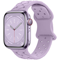 Thumbnail for Silicone Strap For Apple Watch bracelet Breathable Band