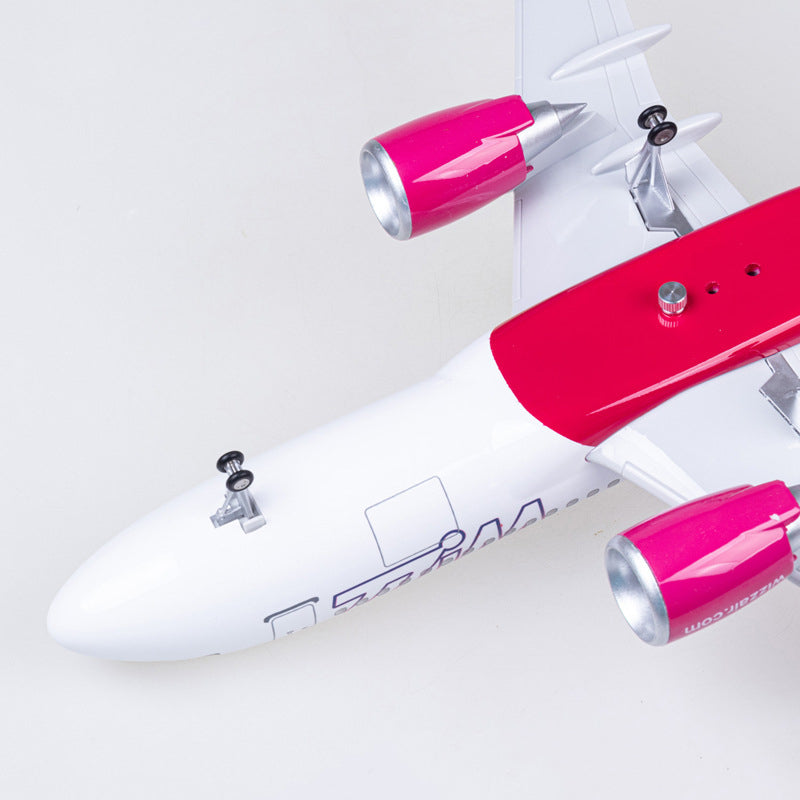 Wizz Air Airlines Airbus A320neo Airplane Model (47CM)
