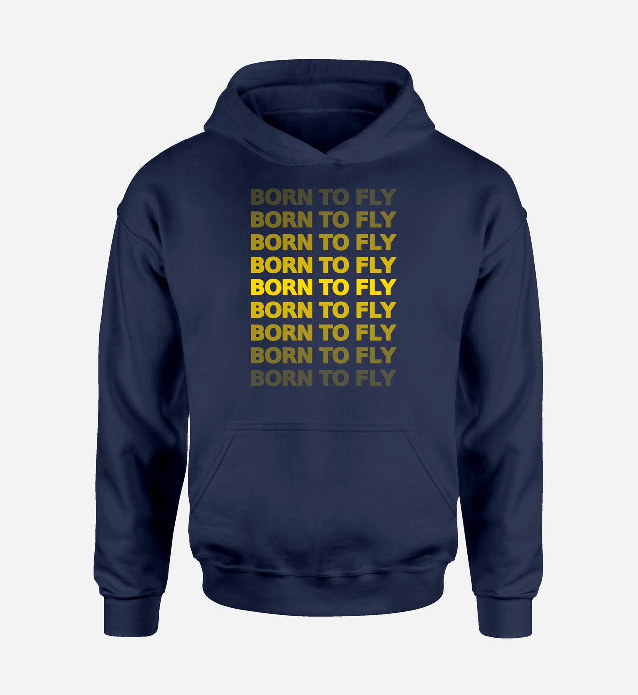 Born To Fly Opacity Designed Hoodies