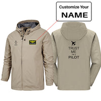 Thumbnail for Trust Me I'm a Pilot 2 Designed Rain Jackets & Windbreakers