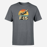 Thumbnail for Retro Fighter Jet F15 Design Super Quality T-Shirts