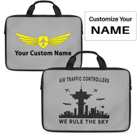 Thumbnail for Air Traffic Controllers - We Rule The Sky Designed Laptop & Tablet Bags