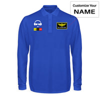Thumbnail for AV8R 2 Designed Long Sleeve Polo T-Shirts