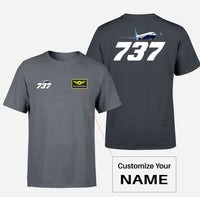 Thumbnail for Super Boeing 737-800 Designed Double-Side T-Shirts