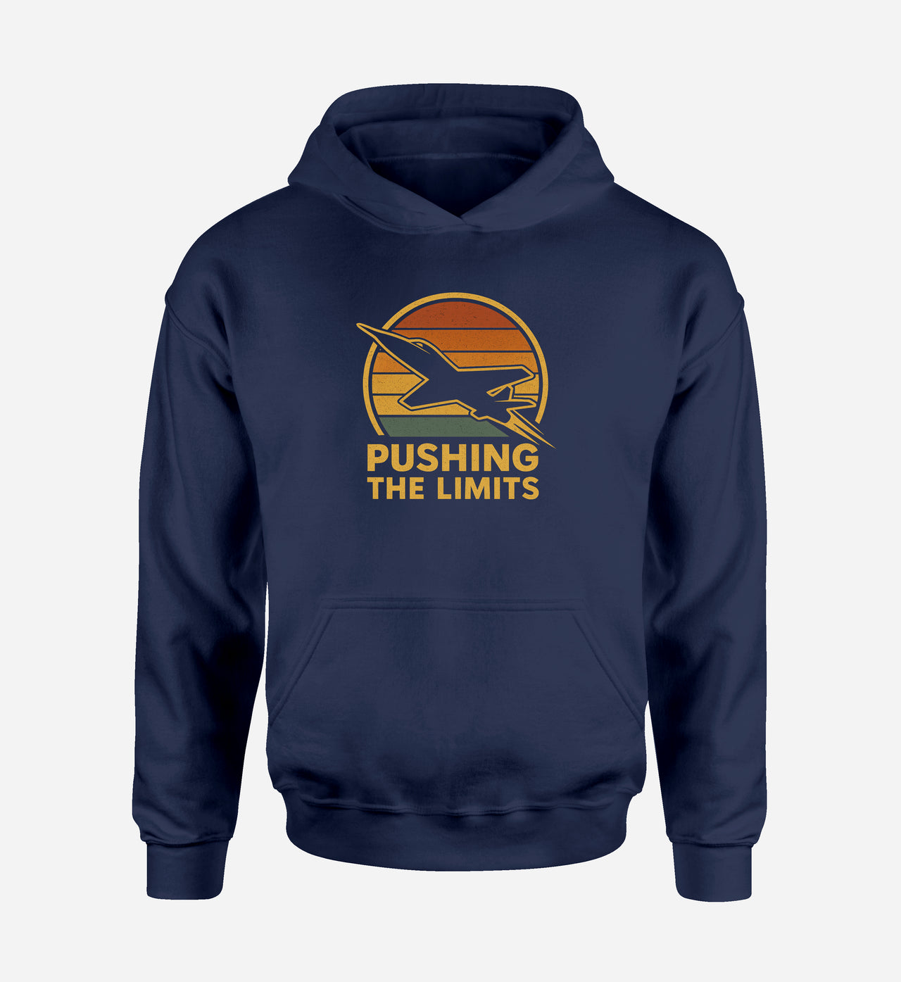 Pushing The Limits Retro Designed Hoodies