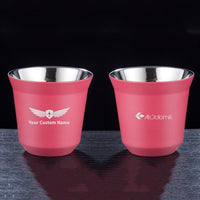 Thumbnail for Air Dolomiti  Airlines Designed Double Wall Stainless Steel Coffee Mugs