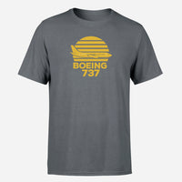 Thumbnail for Retro Boeing 737 Design Super Quality T-Shirts