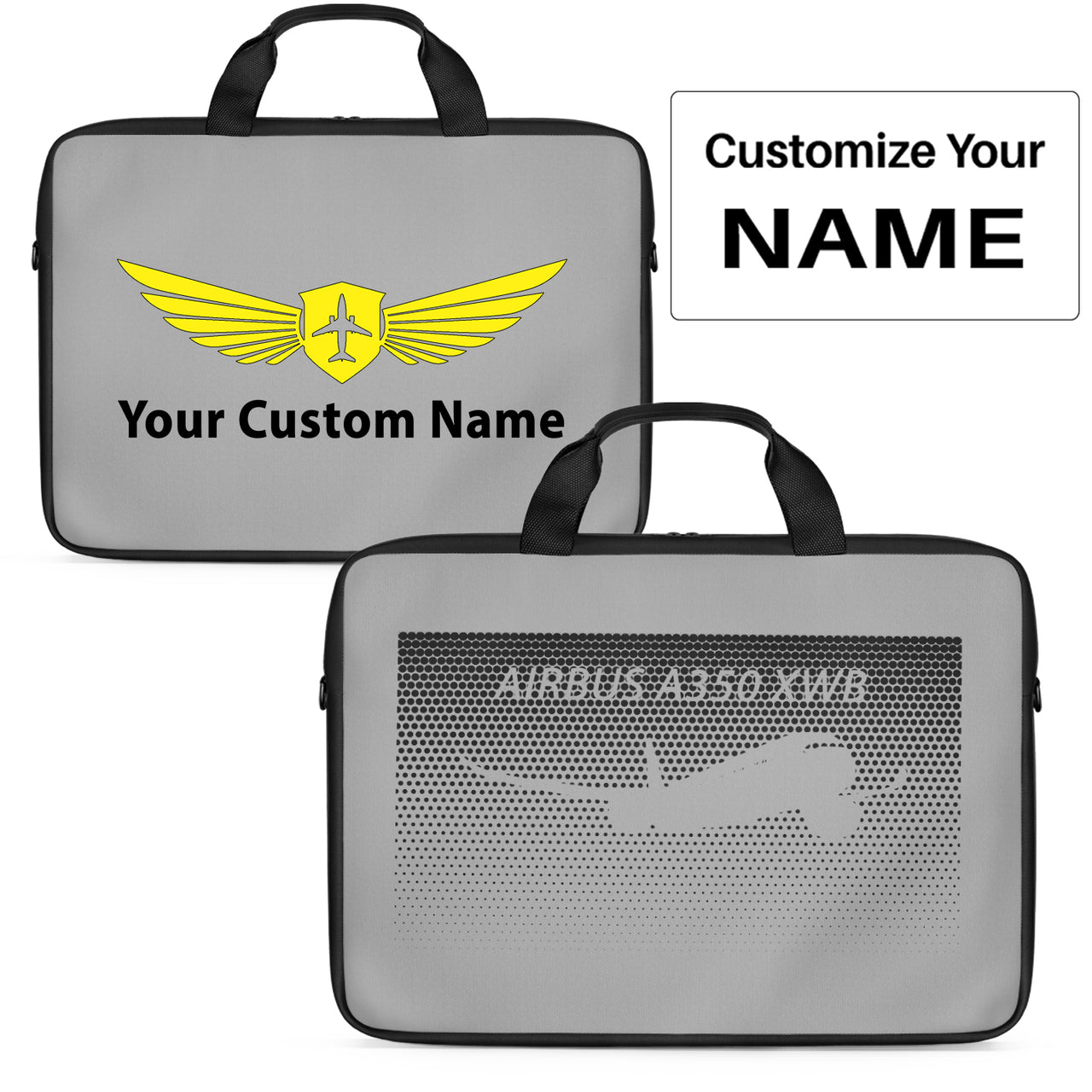 Airbus A350XWB & Dots Designed Laptop & Tablet Bags