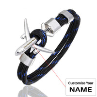Thumbnail for Super Quality Stylish Airplane Shape Bracelets  Silver (Mixed Colours)