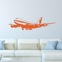 Thumbnail for Boeing 747 on Approach Designed Wall Sticker